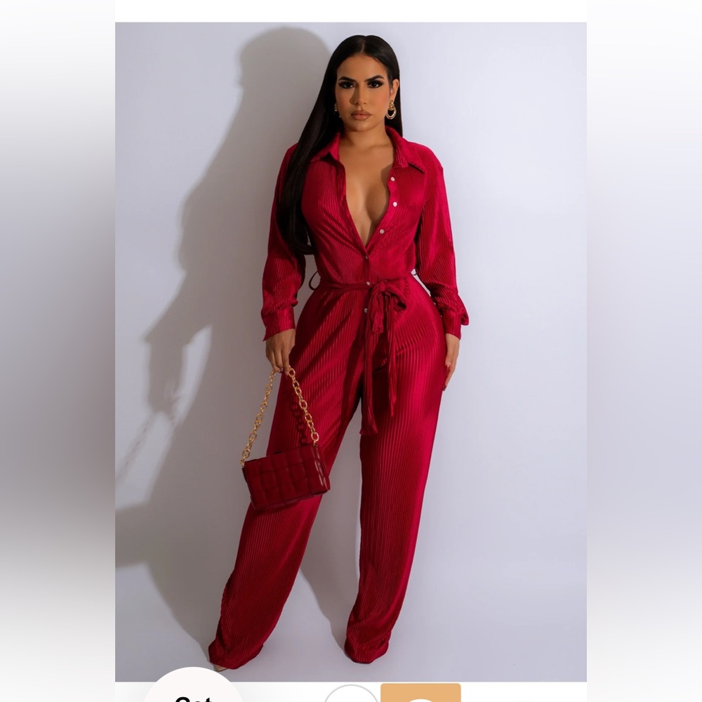 No Bad Dats Ribbed Jumpsuit